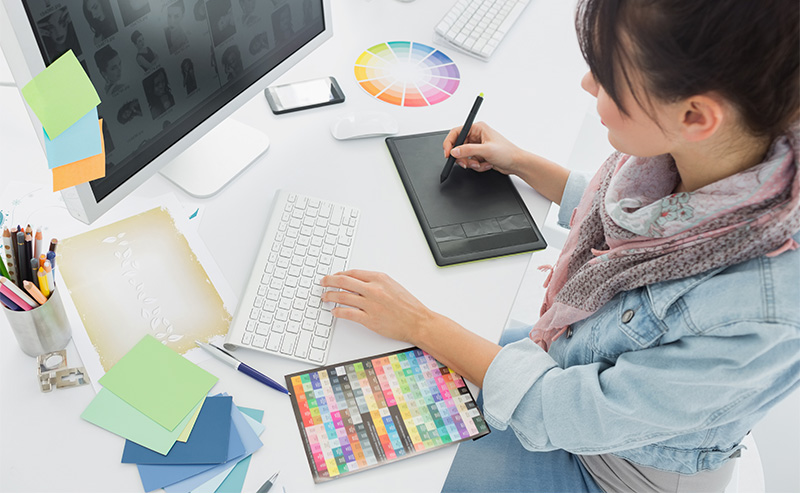 視覚的要素が活かせる環境づくりを行います